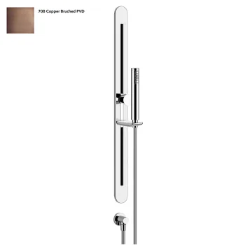 Комплект душу Gessi Cono, Copper Bruched PVD (45147708)