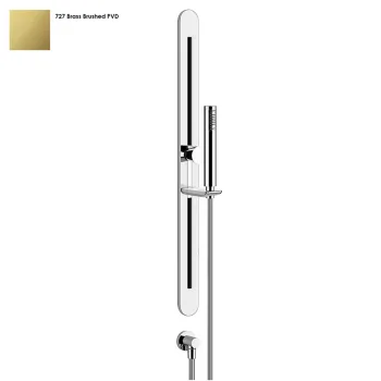 Комплект душу Gessi Cono, Bruched Brass PVD (45147727)