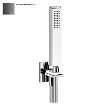Комплект для душу Gessi Eleganza, Black Metal Bruched… - Фото №1