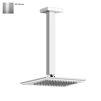 Верхній душ Gessi Eleganza, стельовий, довжина на… - Фото №1