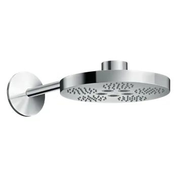Верхній душ AXOR One 280 2jet з власником, хром (48492000) - Фото №1
