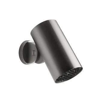 Верхний душ Gessi Inciso 79 мм настенный, черный матовый… - Фото №1