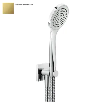 Комплект для душа Gessi Rilievo, Bruched Brass PVD… - Фото №1