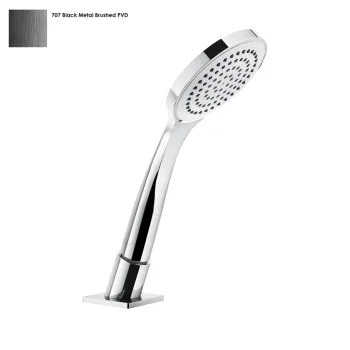 Душевой комплект на борт ванны Gessi Rilievo, Black… - Фото №1