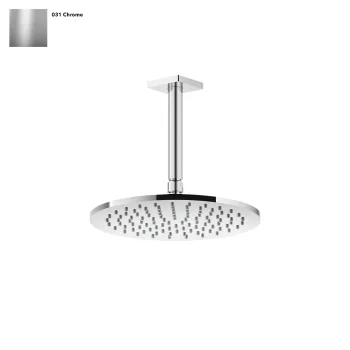 Верхній душ Gessi Rilievo, стельовий, Chrome (59152031) - Фото №1