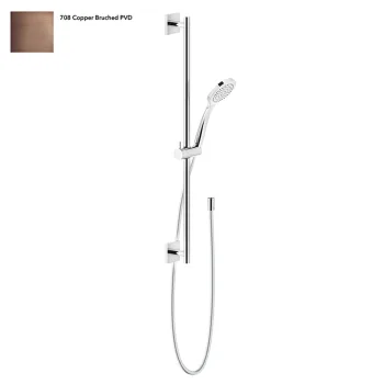 Комплект для душа Gessi Rilievo, Copper Bruched PVD… - Фото №1
