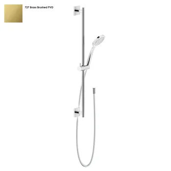 Комплект для душа Gessi Rilievo, Bruched Brass PVD… - Фото №1