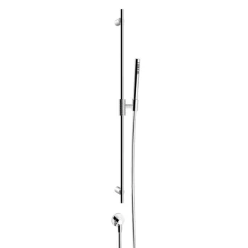 Верхний душ с душевой стойкой Gessi Anello, хром (63482-031)