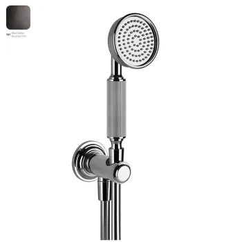 Комплект для душа Gessi Venti 20, настенный, Black… - Фото №1