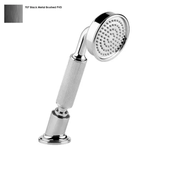 Душевой комплект на борт ванны Gessi Venti 20, Black… - Фото №1