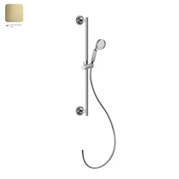 Комплект для душа Gessi Venti 20, настенный, Bruched… - Фото №1