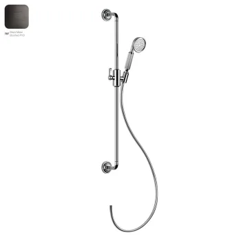 Комплект для душа Gessi Venti 20, настенный, Black… - Фото №1