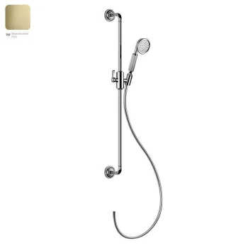 Комплект для душа Gessi Venti 20, настенный, Bruched… - Фото №1