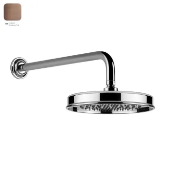 Верхний душ Gessi Venti 20, настенный, 200мм, Copper… - Фото №1