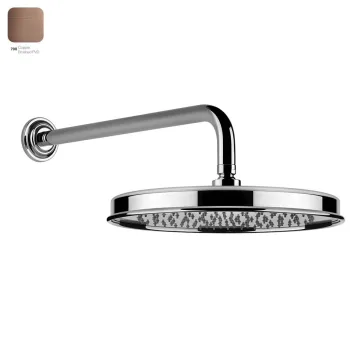 Верхний душ Gessi Venti 20, настенный, 300мм, Copper… - Фото №1