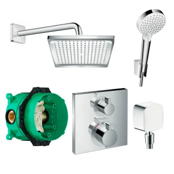 Комплект для душа прихованого монтажу Hansgrohe Ecostat… - Фото №1