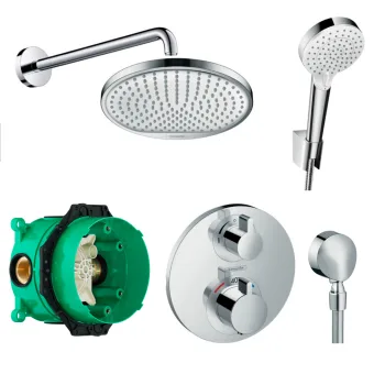Комплект для душа скрытого монтажа Hansgrohe Ecostat… - Фото №1