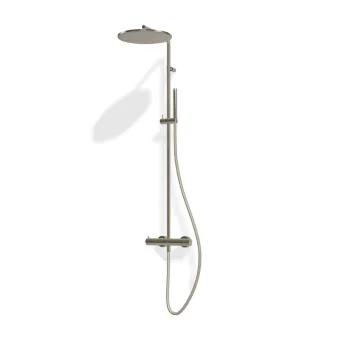 Душевая система Treemme с термостатом, Brushed Nickel… - Фото №1