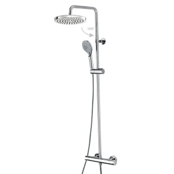 Душова система Bossini Elios з термостатом, хром (L10172000030008)