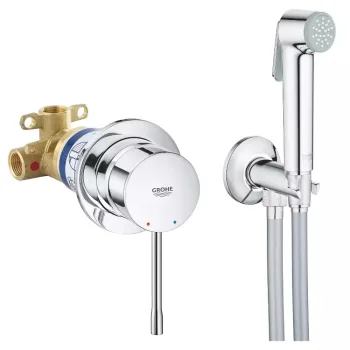Комплект гігієнічного душу зі змішувачем Grohe Essence,… - Фото №1