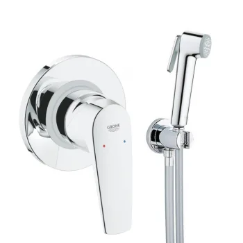 Комплект гигиенического душа Grohe BauFlow, хром (UA11144601) - Фото №1