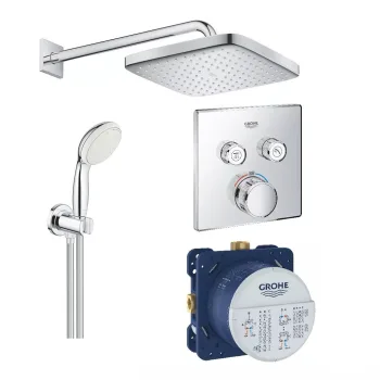Комплект для душа Grohe Grohtherm SmartControl с Tempesta… - Фото №1