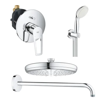 Комплект для душу Grohe BauLoop New прихованого монтажу,… - Фото №1
