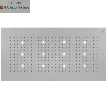Верхний душ BOSSINI DREAM-XL RECTANGULAR, 12LED (оранжевый),… - Фото №1