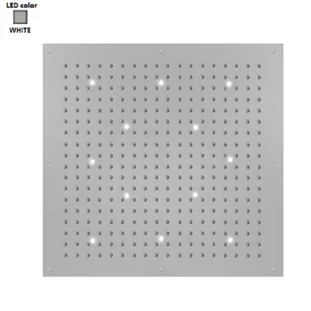 Верхний душ BOSSINI DREAM-XL CUBE, 12LED (белый),… - Фото №1