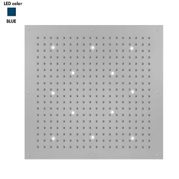 Верхній душ BOSSINI DREAM-XL CUBE, 12LED (синій),… - Фото №1