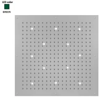 Верхній душ BOSSINI DREAM-XL CUBE, 12LED (зелений),… - Фото №1