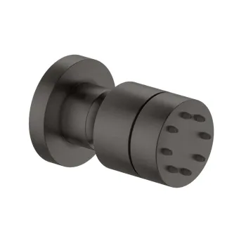 Боковой душ, Zucchetti Medameda, Brushed metal black… - Фото №1