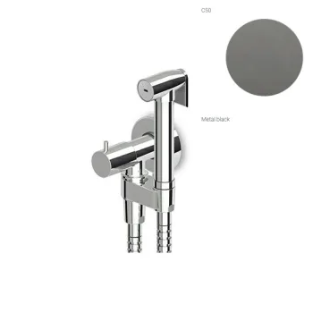Гигиенический душ, Zucchetti Medameda, Metal black… - Фото №1