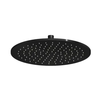 Верхній душ Zucchetti Helm 320 мм, Brushed Total Black… - Фото №1