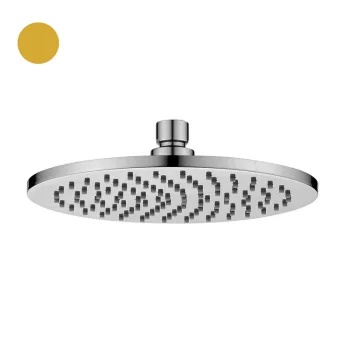 Верхний душ Zucchetti Isyfresh 20 см, Gold (Z94265.C40) - Фото №1