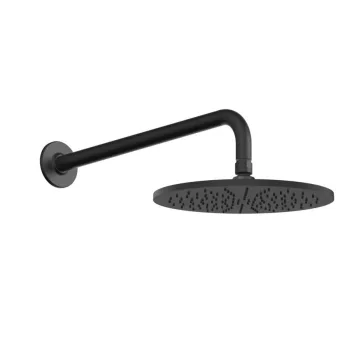 Верхний душ Gessi Inciso 300 мм настенный, черный… - Фото №1