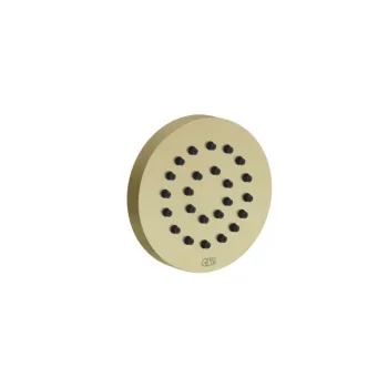 Форсунка Gessi Inciso боковая, Bruched Brass PVD (32971727) - Фото №1