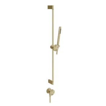 Штанга с ручным душем Gessi Origini, Bruched Brass… - Фото №1
