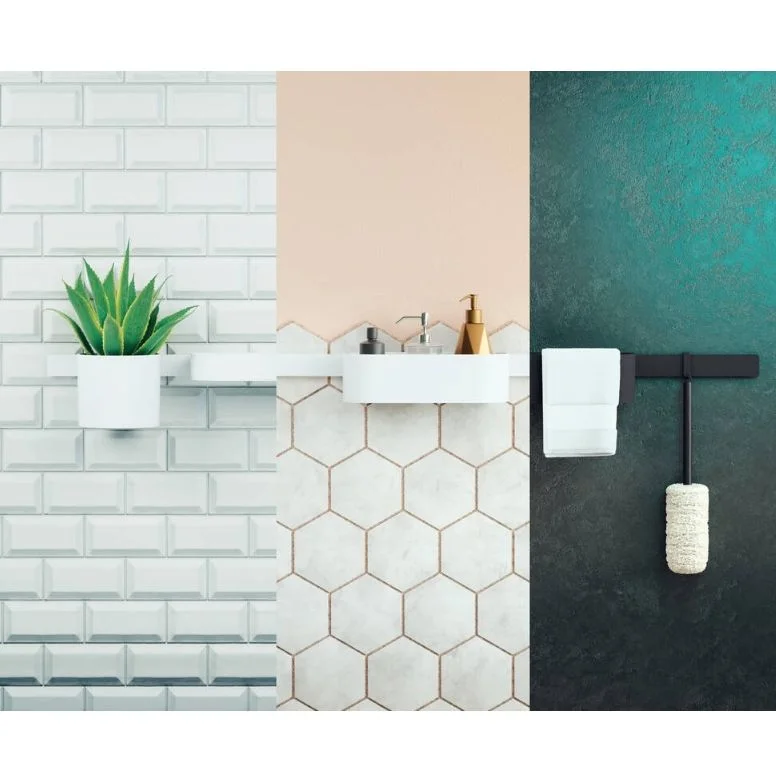 Стакан глубокий Hansgrohe WallStoris 12.6x10.8 см, белый матовый (27921700) - Фото 2