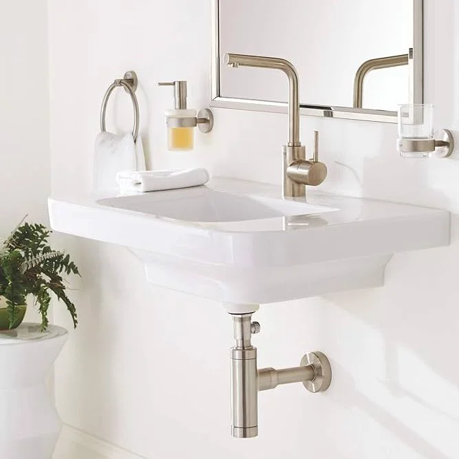 Полотенцедержатель кольцо Grohe Essentials, холодный рассвет матовый (40365GN1) - Фото 2