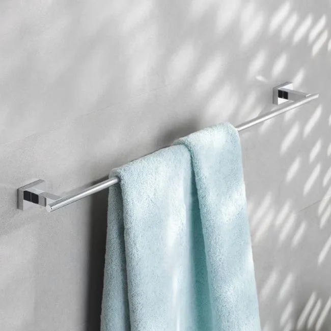 Держатель для полотенца Grohe Essentials Cube 600 мм, матовый графит (40509AL1) - Фото 2