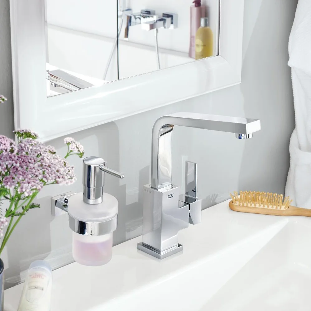 Дозатор для рідкого мила Grohe Essentials Cube (40756001) - Фото 2