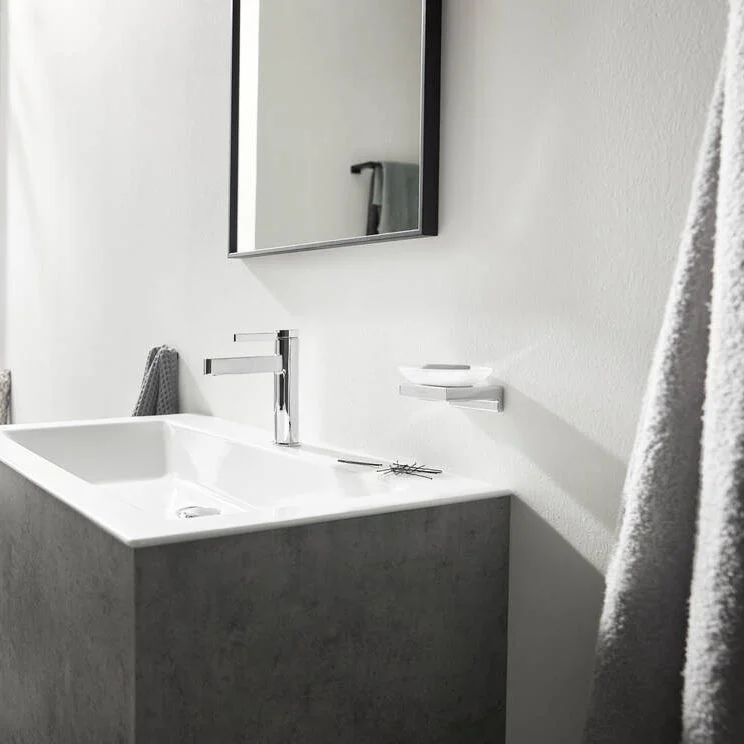 Мильниця підвісна Hansgrohe AddStoris, Brushed Bronze/скло (41746140) - Фото 2