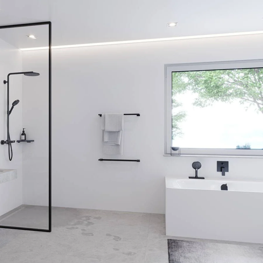Полотенцедержатель Hansgrohe AddStoris, хром (41747000) - Фото 2