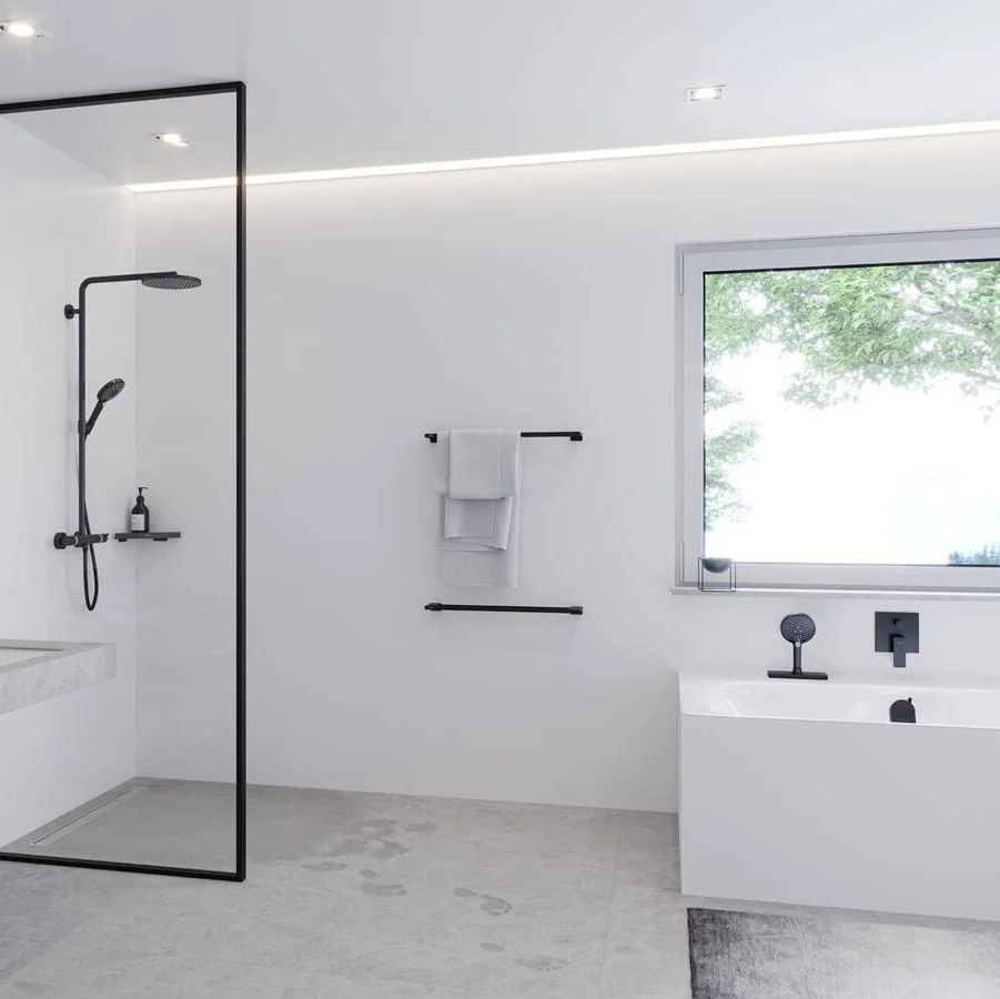 Полотенцедержатель Hansgrohe AddStoris 62,6/64,8 см, Matt Black (41747670) - Фото 2