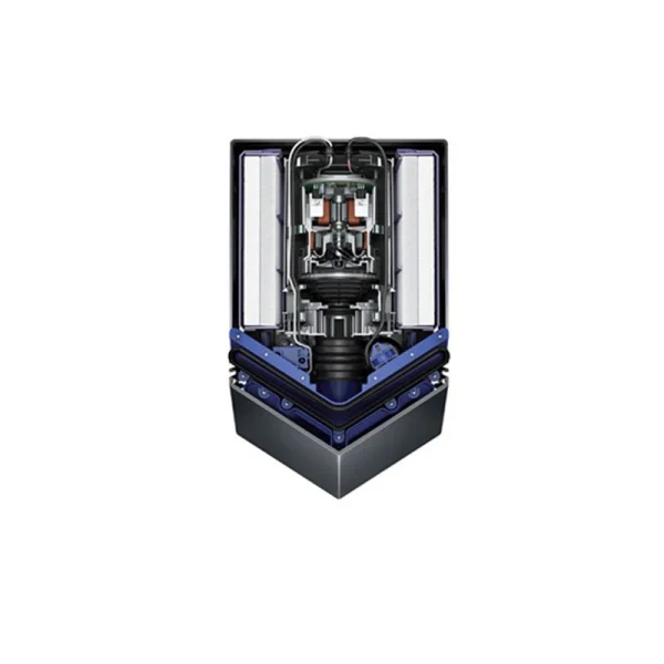 Сушка для рук Dyson Airblade V Quiet HU02, nikel /замена AB12 (HU02) - Фото 3