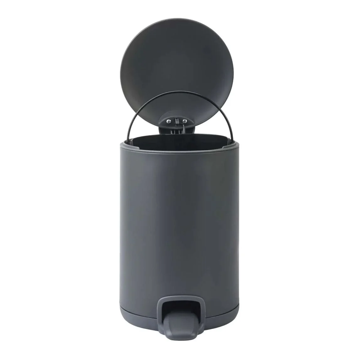 Відро для сміття Aquanova Kaz 3 L, Dark Grey (KAZBIS-98) - Фото 2