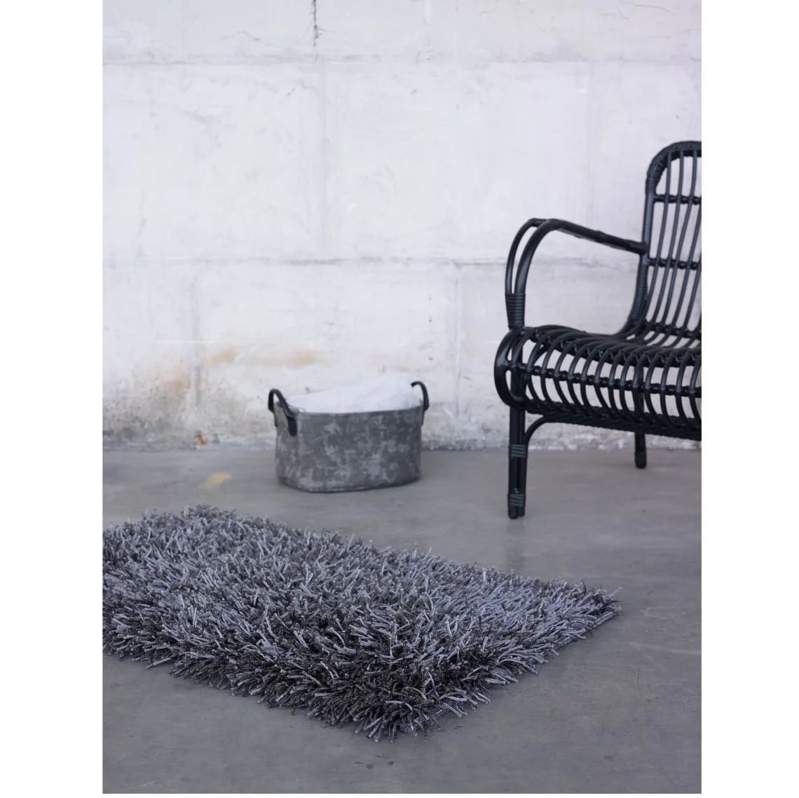 Килимок для ванної Aquanova Kemen, 60x60 cm, Dark grey (KEMBMB-98) - Фото 2