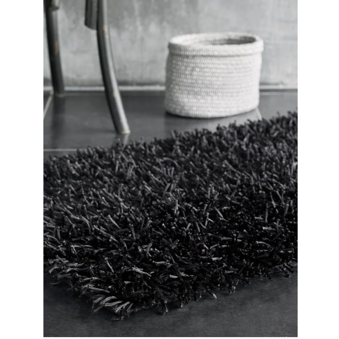 Килимок для ванної Aquanova Kemen, 80x160 cm, Black (KEMBMX-09) - Фото 2