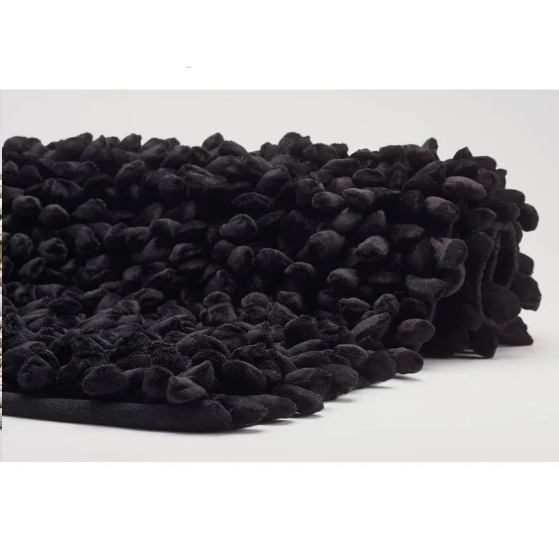 Коврик для ванной Aquanova Rocca 60x60 cm, Black (ROCBMB-09) - Фото 2